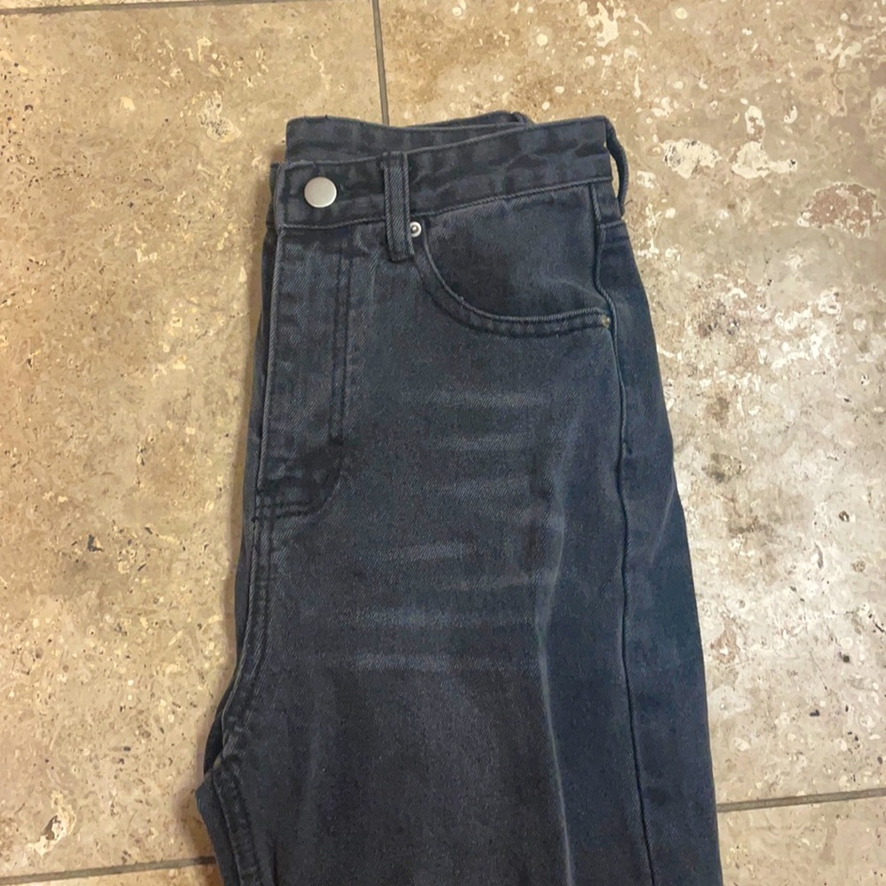 Brand new black mom jeans size extra small